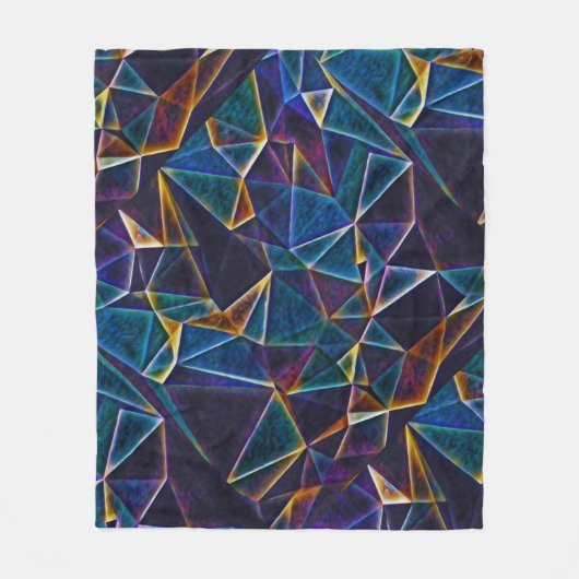 Broken Bubbles Fleecedecke (Vorderseite)
