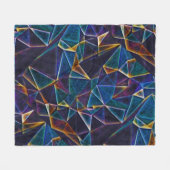 Broken Bubbles Fleecedecke (Vorderseite (Horizontal))