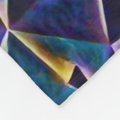 Broken Bubbles Fleecedecke (Ecke)