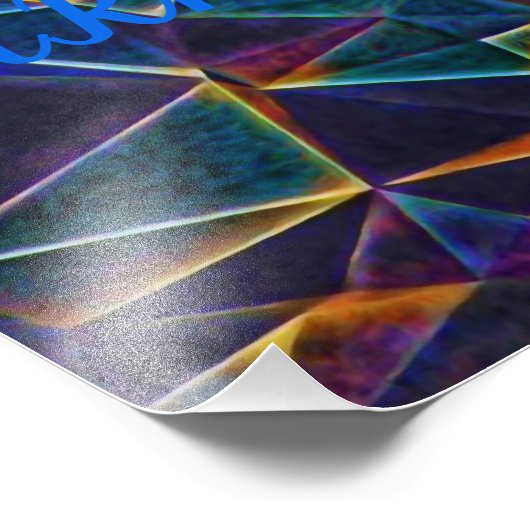 Broken Bubbles Foto drucken (Ecke)