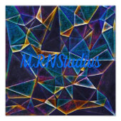 Broken Bubbles Foto drucken (Vorne)