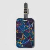 Broken Bubbles Gepäck Gepäckanhänger (Vorderseite Vertikal)