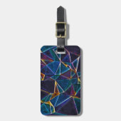 Broken Bubbles Gepäckanhänger (Vorderseite vertikal)