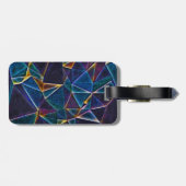 Broken Bubbles Gepäckanhänger (Rückseite horizontal)