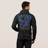 Broken Bubbles Hoodie (Schwarz voll)