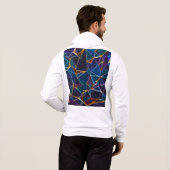 Broken Bubbles Hoodie (Schwarz voll)
