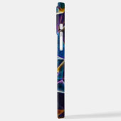 Broken Bubbles iPhone Hülle (Linke Seite)