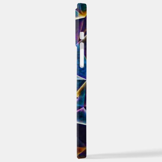 Broken Bubbles iPhone Hülle (Linke Seite)