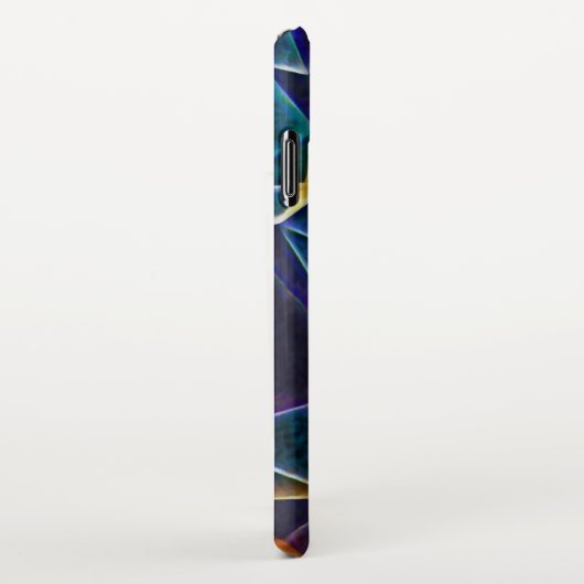 Broken Bubbles iPhone Hülle (Rechte Seite)