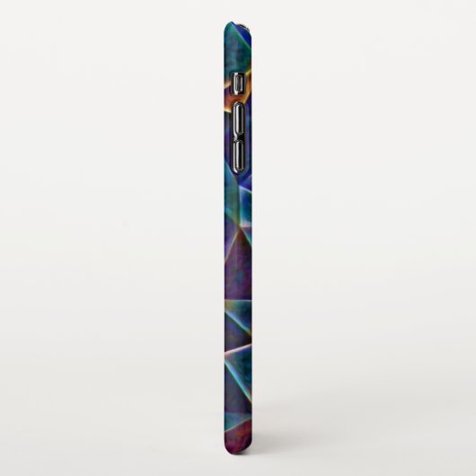 Broken Bubbles iPhone Hülle (Linke Seite)