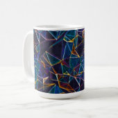 Broken Bubbles Kaffeetasse (Vorderseite Links)