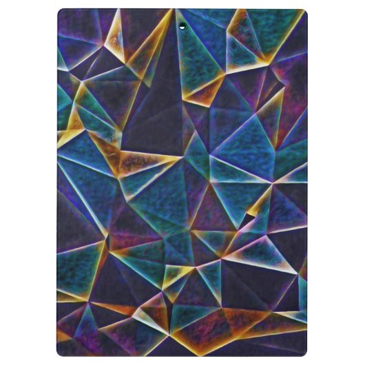 Broken Bubbles Klemmbrett (Rückseite)