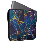 Broken Bubbles Laptop Sleeve (Vorne Rechts)