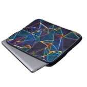 Broken Bubbles Laptop Sleeve (Vorne Knopf)