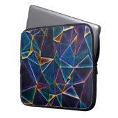 Broken Bubbles Laptop Sleeve (Vorderseite Links)