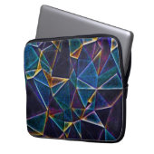 Broken Bubbles Laptopschutzhülle (Vorderseite Links)