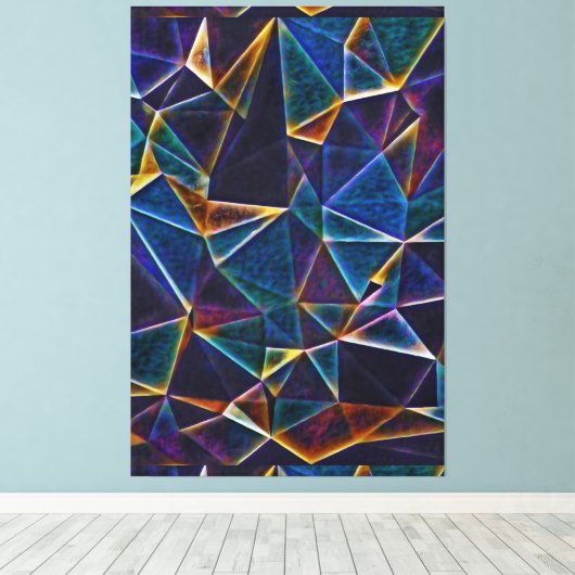 Broken Bubbles Leinwanddruck (Insitu (Holzboden))