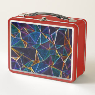 Broken Bubbles Metal Lunch Box