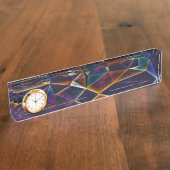 Broken Bubbles Namensplakette (Seite)