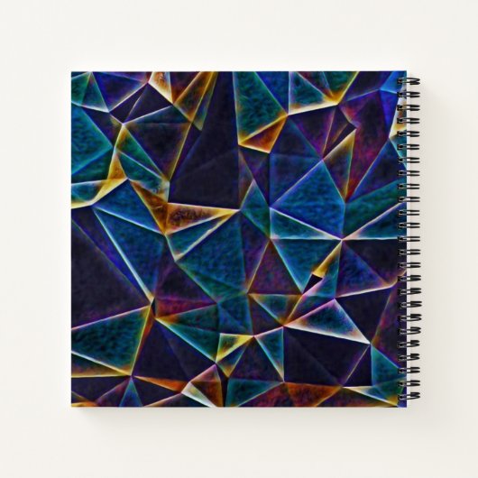 Broken-Bubbles-Notebook Notizblock (Rückseite)