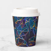 Broken Bubbles Paper Cups Pappbecher (Rückseite)