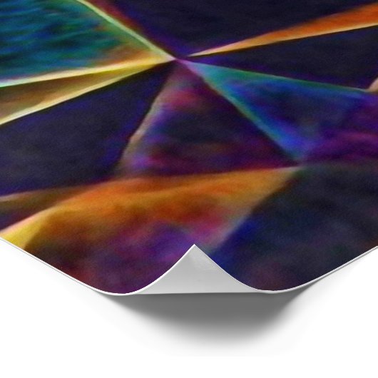 Broken Bubbles Poster (Ecke)