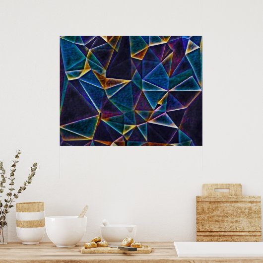 Broken Bubbles Poster (Küche)