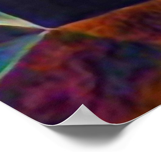 Broken Bubbles Poster (Ecke)