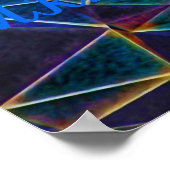 Broken Bubbles Poster (Ecke)