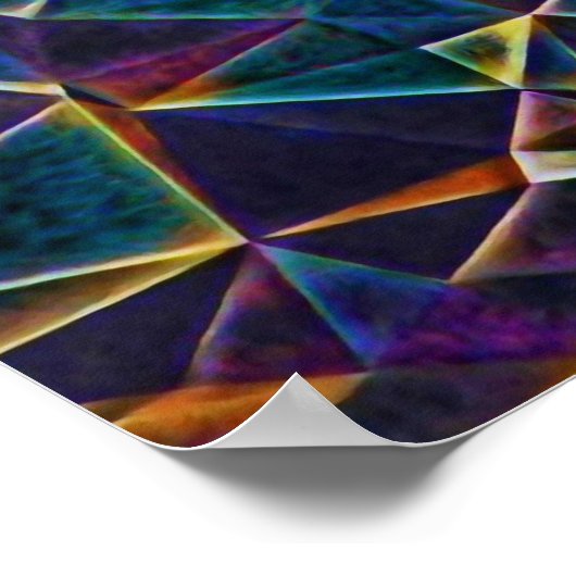 Broken Bubbles Poster (Ecke)