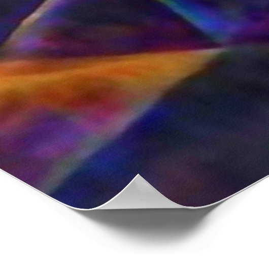 Broken Bubbles Poster (Ecke)