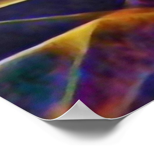 Broken Bubbles Poster (Ecke)