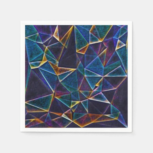 Broken Bubbles Serviette (Vorderseite)