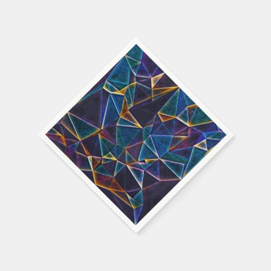 Broken Bubbles Serviette (Ecke)