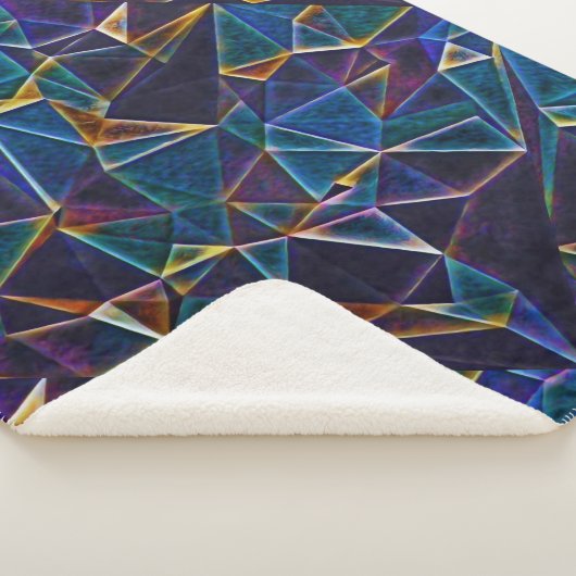 Broken Bubbles Sherpa Blanket Sherpadecke (3/4)