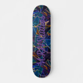 Broken Bubbles Skateboard (Vorne)