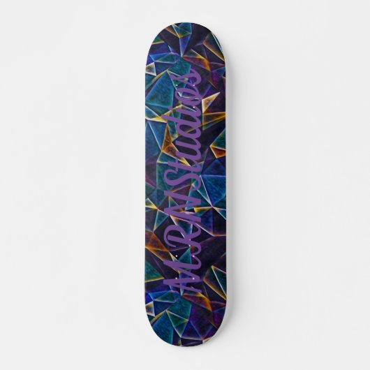 Broken Bubbles Skateboard (Vorne)