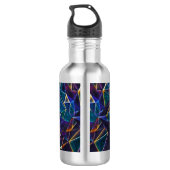 Broken Bubbles Stainless Steel Water Flasche Edelstahlflasche (Rückseite)