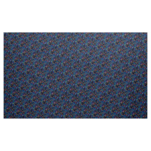 Broken Bubbles Stoff (Yard (91,4 cm))