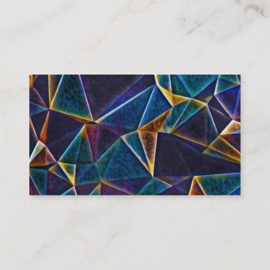 Broken Bubbles Visitenkarte (Rückseite)