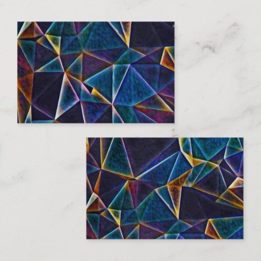 Broken Bubbles Visitenkarte (Vorne/Hinten)