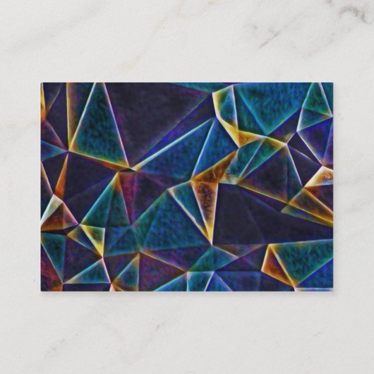 Broken Bubbles Visitenkarte (Rückseite)