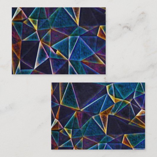 Broken Bubbles Visitenkarte (Vorne/Hinten)