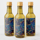 Broken Bubbles Weinetikett (Flaschen)