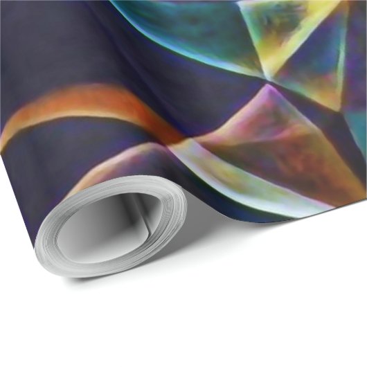 Broken Bubbles Wrapping Paper Geschenkpapier (Rolleneckpunkt)