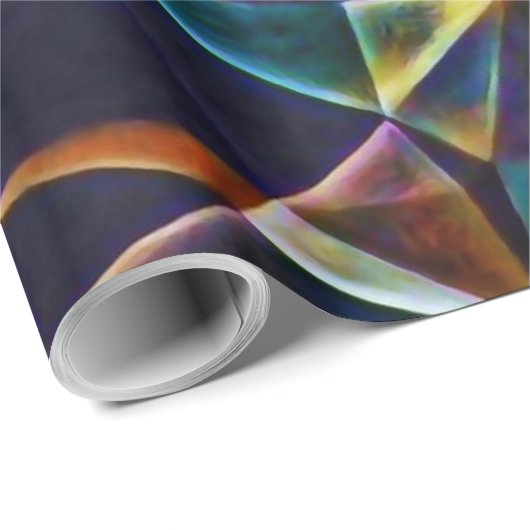 Broken Bubbles Wrapping Paper Geschenkpapier (Rolleneckpunkt)