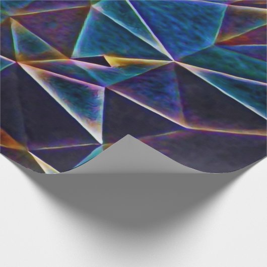 Broken Bubbles Wrapping Paper Geschenkpapier (Ecke)