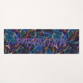 Broken Bubbles Yoga Mat Yogamatte (Vorderseite (Horizontal))