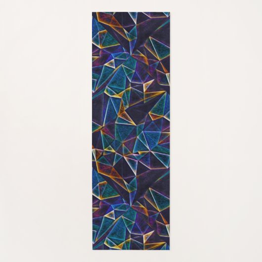 Broken Bubbles Yogamatte (Vorderseite)