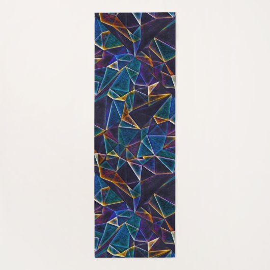 Broken Bubbles Yogamatte (Rückseite)